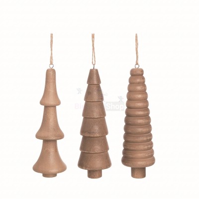 Набор из 3 натуральных украшений-шишек - купить в Помарах